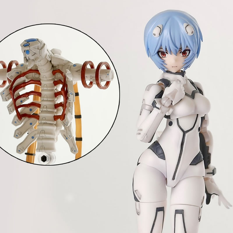 Model Kit Evangelion Bandai - (มีสินค้า) (W_4548) รี อายานามิ เอวานเกเลียน ชุดประกอบโมเดลฟิกเกอร์เรซิ่น