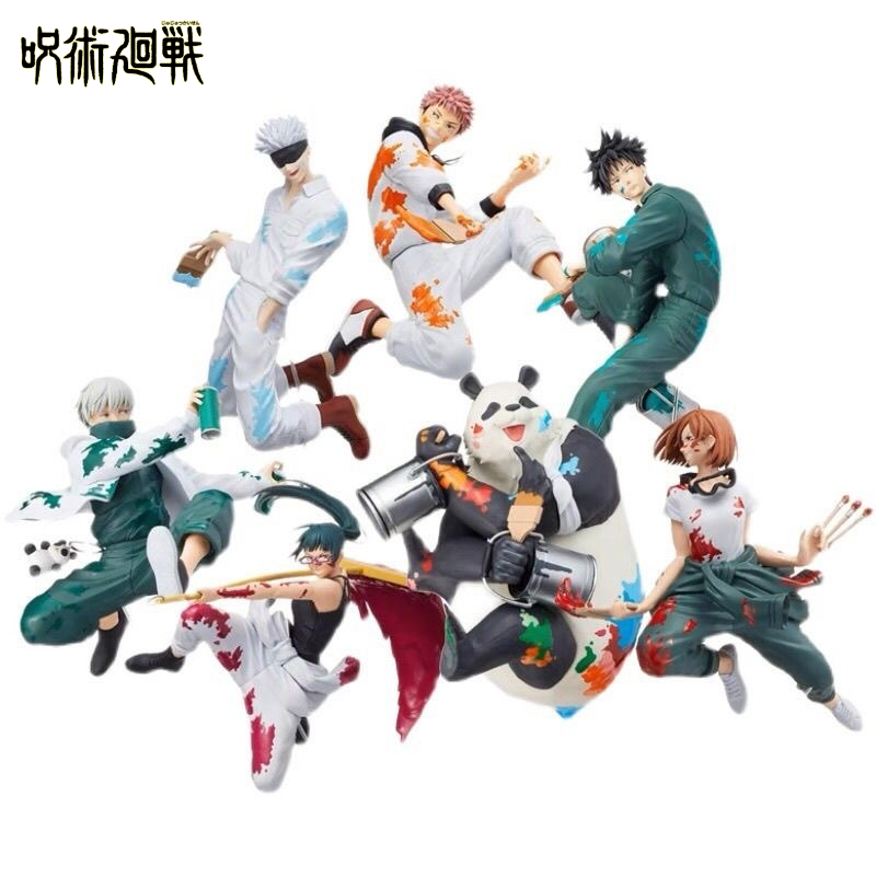 Model Kit Jujutsu Kaisen - ฟิกเกอร์อนิเมะจูจุตสึไคเซ็น โกโจ ซาโตรุ ยูจิ อิตาโดริ เมกุมิ