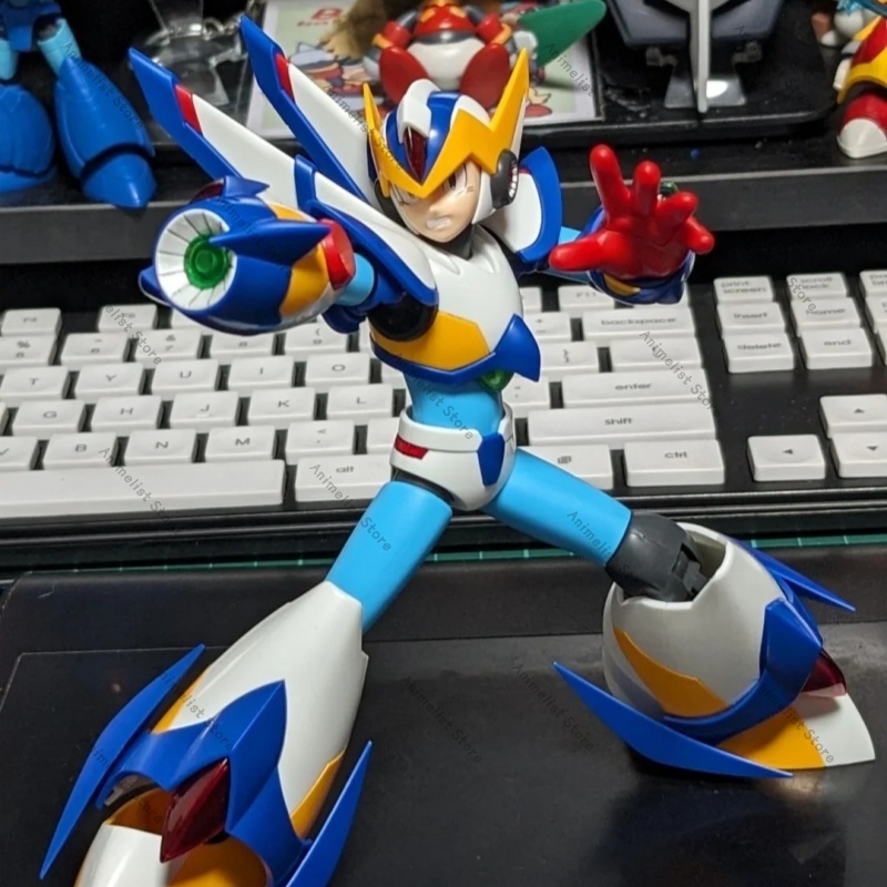 Mega Man X Model Kit - ฟิกเกอร์โมเดลร็อคแมน X ชุดเกราะฟอลคอน รุ่น KO KP701