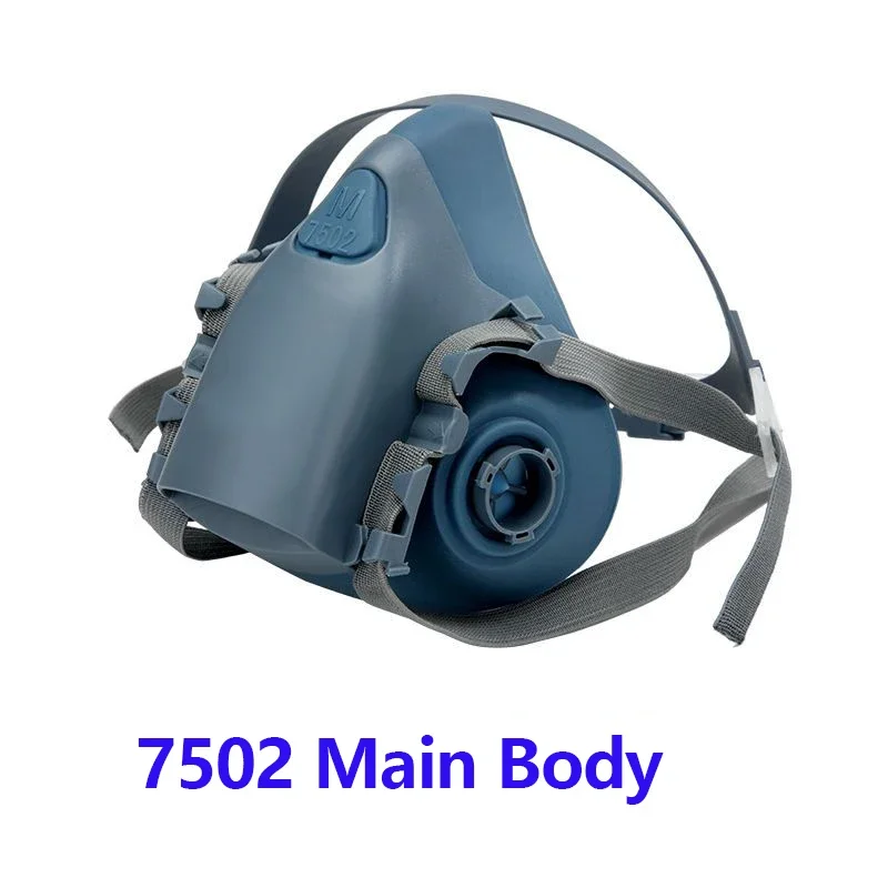 Spray Can Lacquer - 7502 หน้ากากป้องกันแก๊สสารเคมี Respirator หน้ากากป้องกันสีอุตสาหกรรมสเปรย์สามารถจับคู่กับ 6000 ตัวกรองป้องกันแก๊สอินทรีย์