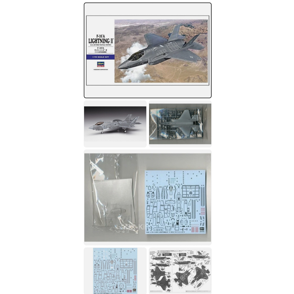 Model Kit Italeri - ฮาเซกาวะ 01572 1:72 สเกล US F35