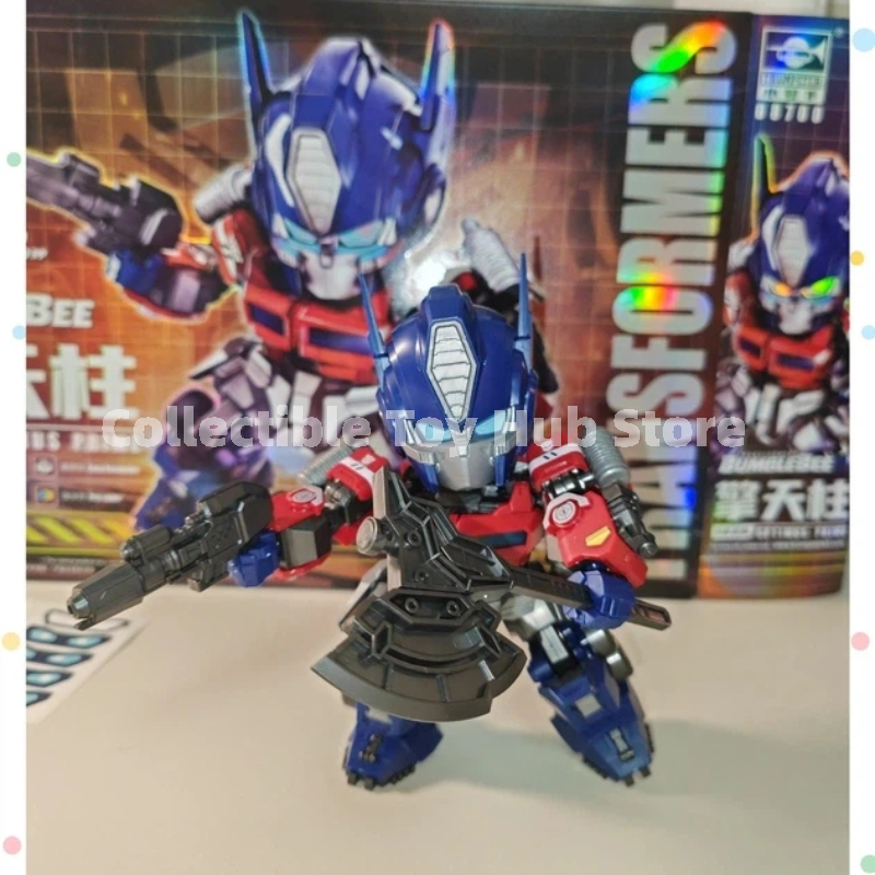 Model Kit Optimus - ทรานส์ฟอร์เมอร์ส บัมเบิลบี มูฟวี่ รุ่น Q-Version โมเดลออพติมัส