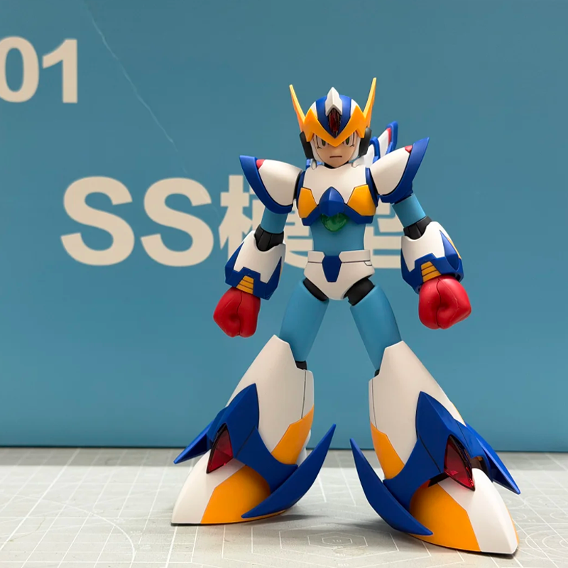 Mega Man X Model Kit - โมเดลประกอบฟิกเกอร์แอ็คชั่น ฟิกซ์ทส์ ฟอร์ม ฟอลคอน ของเมก้าแมน X