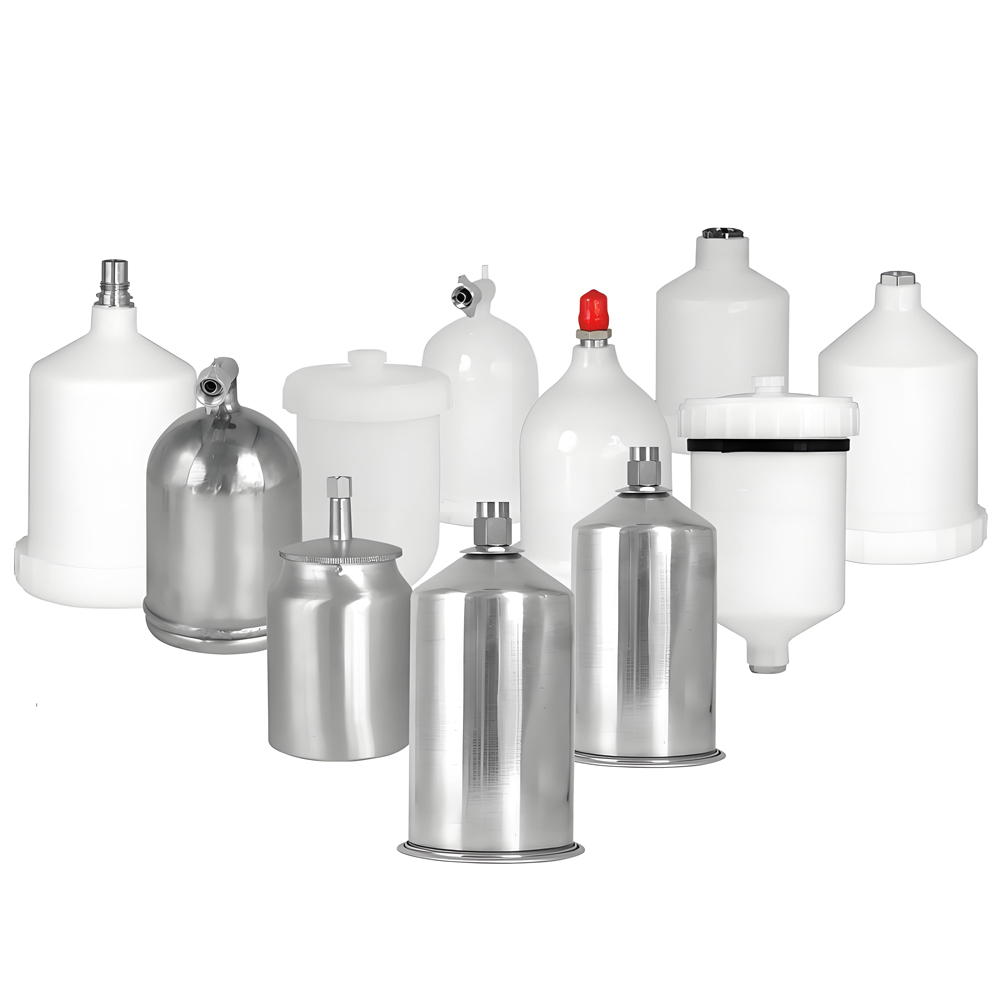 Spray Can Lacquer - กระบอกฉีดสีพลาสติก/อะลูมิเนียม ขนาด 125/400/250/600/1000 มล. พร้อมอุปกรณ์เสริมสำหรับปืนพ่นสี