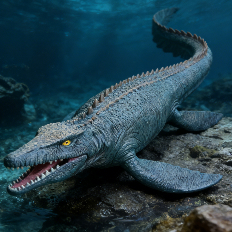 ชุดของเล่นปลาฉลามโมซาซอรัส - โ - Model Kit Dinosaur บทวิจารณ์และราคา