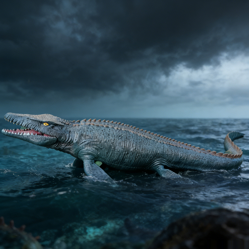 ชุดของเล่นปลาฉลามโมซาซอรัส - โ - Model Kit Dinosaur บทวิจารณ์และราคา