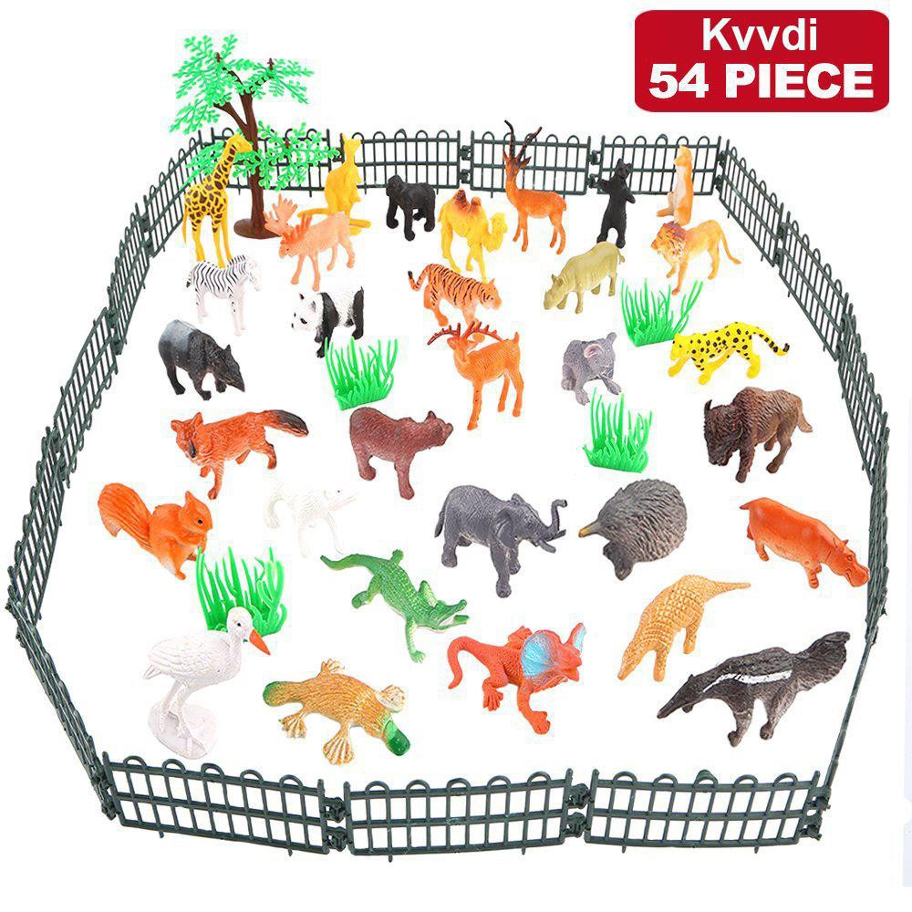 54 ชิ้น Mini สัตว์ป่าชุดของเล่ - Model Kit Dinosaur บทวิจารณ์และราคา