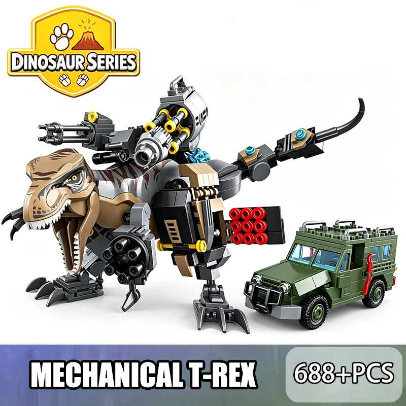 ชุดบล็อกไดโนเสาร์ไทแรนโนซอรัสเ - Model Kit Dinosaur บทวิจารณ์และราคา