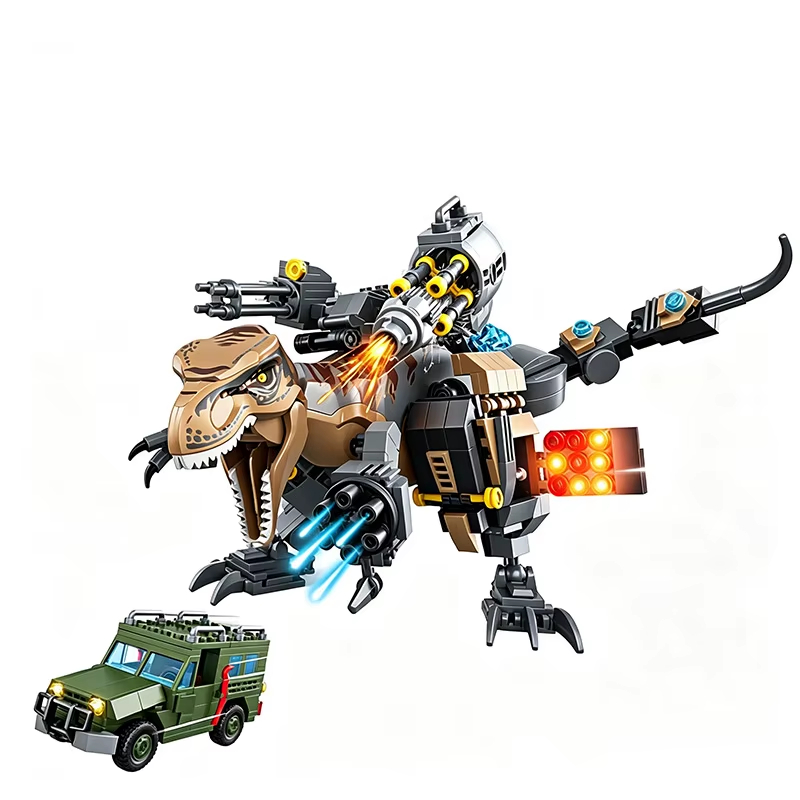ชุดบล็อกไดโนเสาร์ไทแรนโนซอรัสเ - Model Kit Dinosaur บทวิจารณ์และราคา