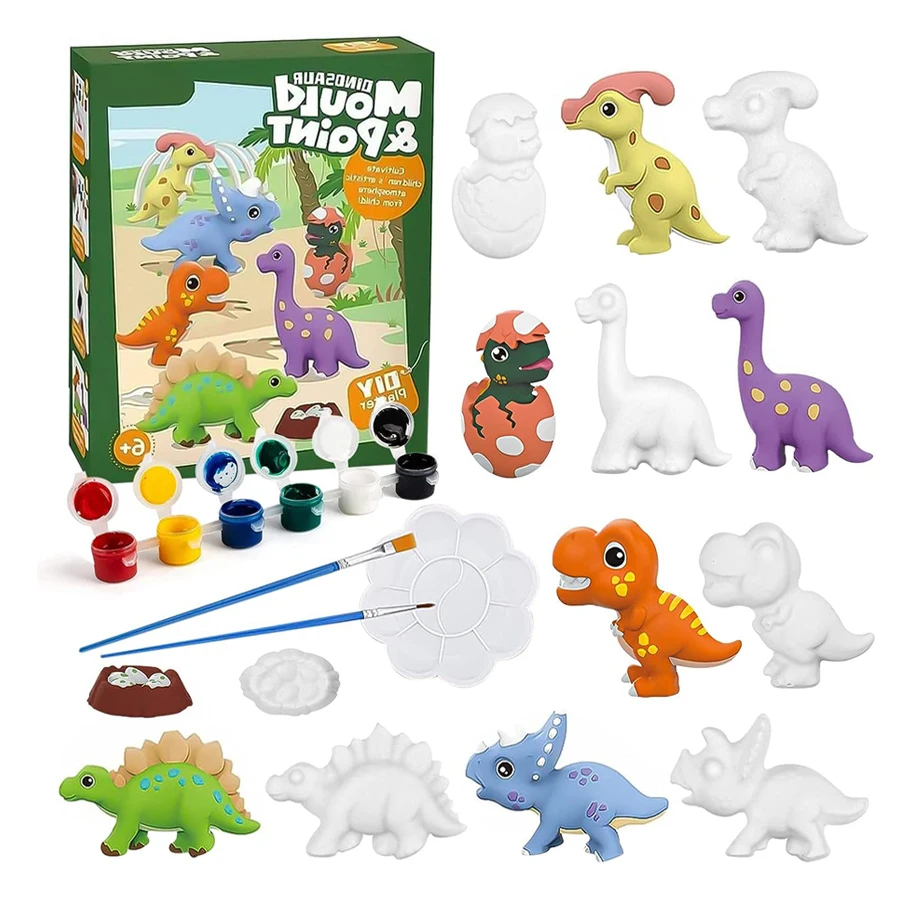 ชุดศิลปะและงานฝีมือ ชุดระบายสี - Model Kit Dinosaur บทวิจารณ์และราคา