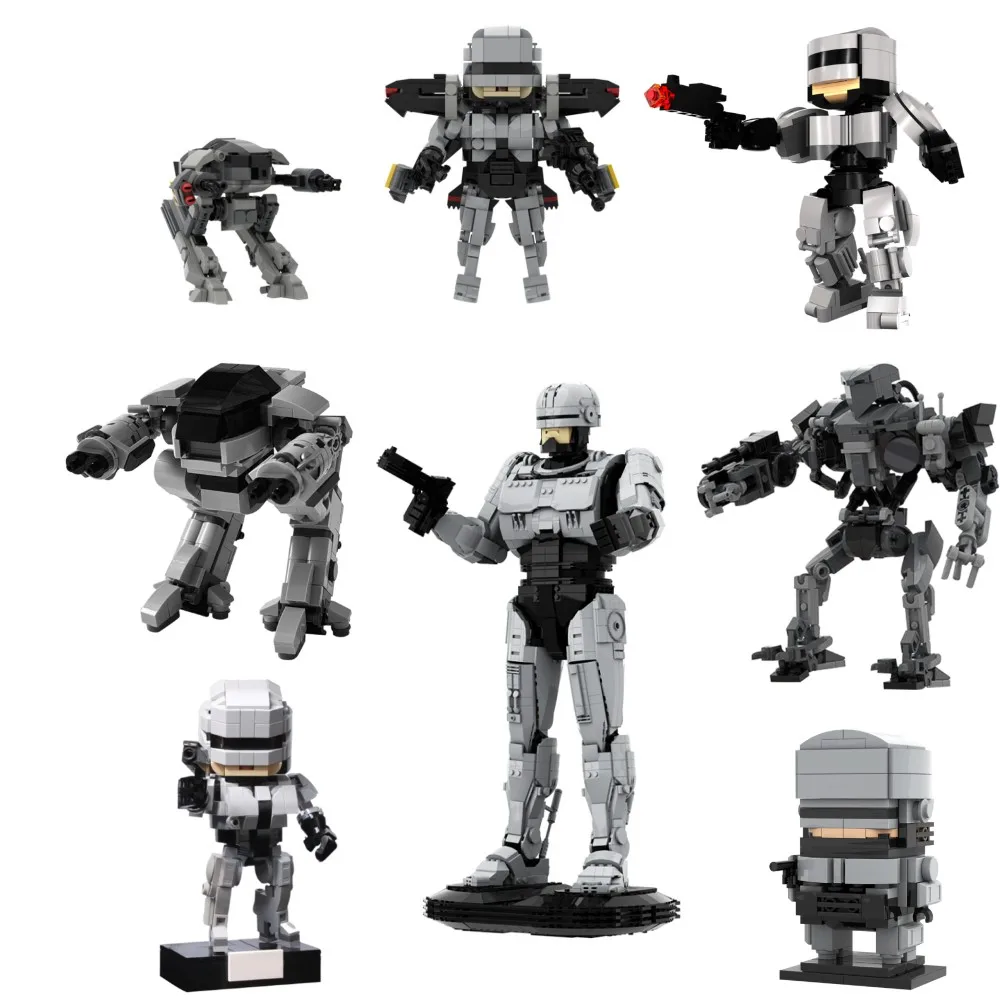 MOC ภาพยนตร์ MechWarrior RoboC - Model Kit Robocop บทวิจารณ์และราคา
