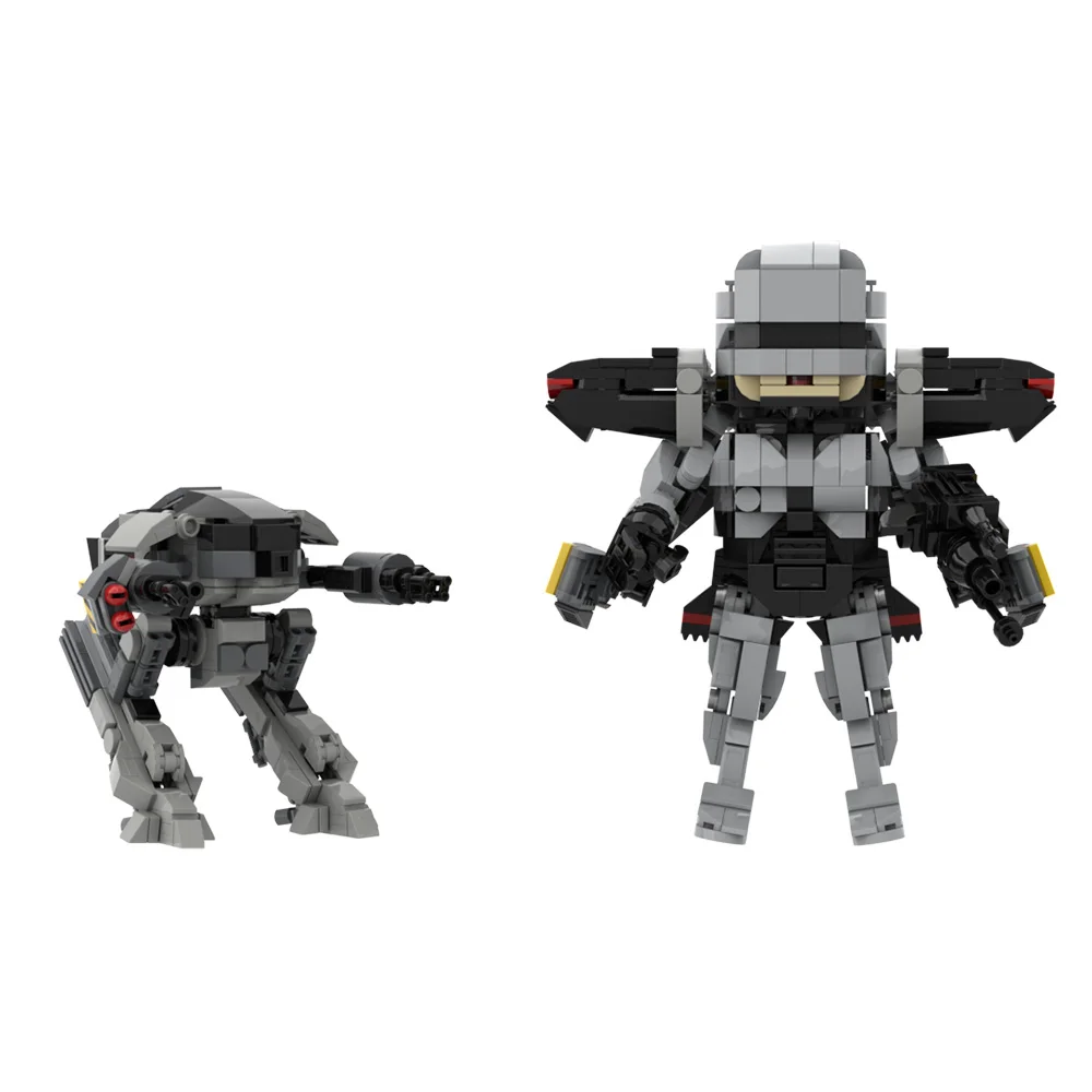 MOC ภาพยนตร์ MechWarrior RoboC - Model Kit Robocop บทวิจารณ์และราคา
