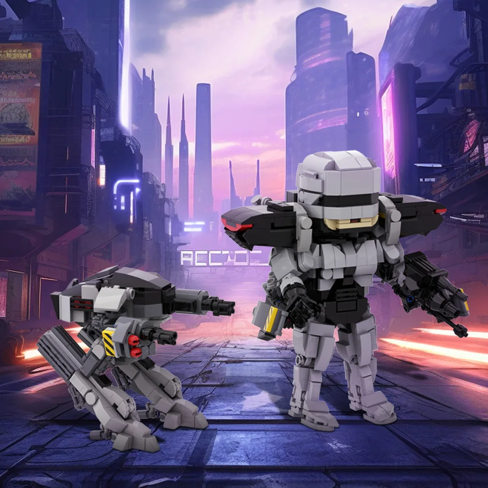 MOC ภาพยนตร์ MechWarrior RoboC - Model Kit Robocop บทวิจารณ์และราคา
