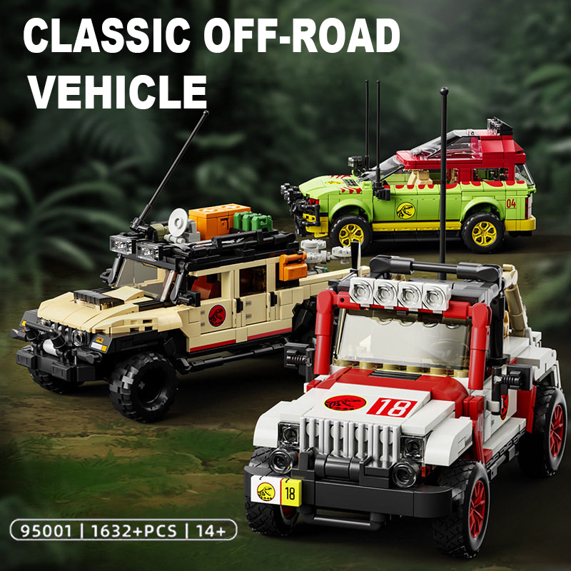 ชุดบล็อกตัวต่อยานพาหนะออฟโรดได - Model Kit Dinosaur บทวิจารณ์และราคา