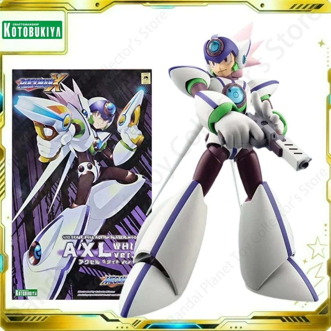 โมเดลแอคชั่นต้นฉบับ Kotobukiya - Mega Man X Model Kit บทวิจารณ์และราคา