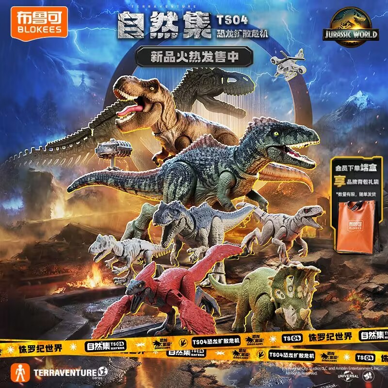 ของแท้ Blokees Terraventure Ju - Model Kit Dinosaur บทวิจารณ์และราคา