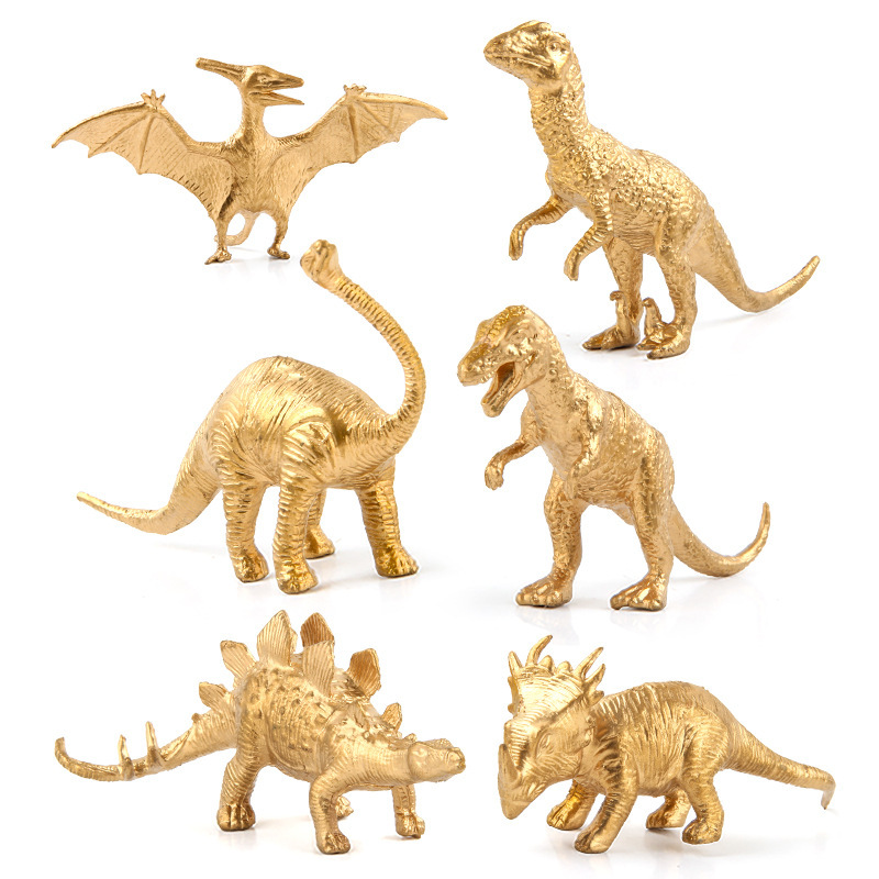 ชุดโมเดลไดโนเสาร์สีทอง 14 ชิ้น - Model Kit Dinosaur บทวิจารณ์และราคา