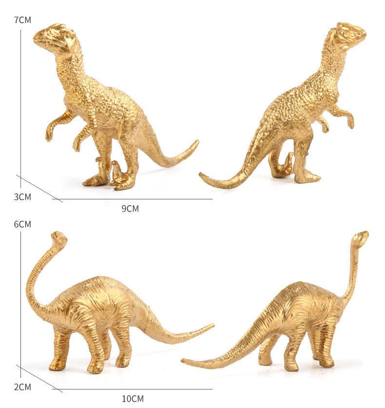 ชุดโมเดลไดโนเสาร์สีทอง 14 ชิ้น - Model Kit Dinosaur บทวิจารณ์และราคา