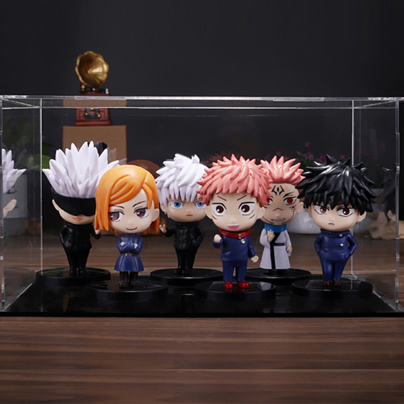 6 ชิ้น/เซ็ต Jujutsu Line อะนิเ - Model Kit Jujutsu Kaisen บทวิจารณ์และราคา