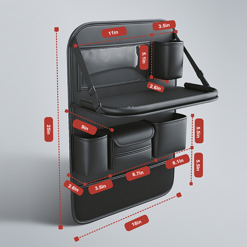 SEAMETAL Car Seat Back Organiz - Model Kit Runner Organizer บทวิจารณ์และราคา