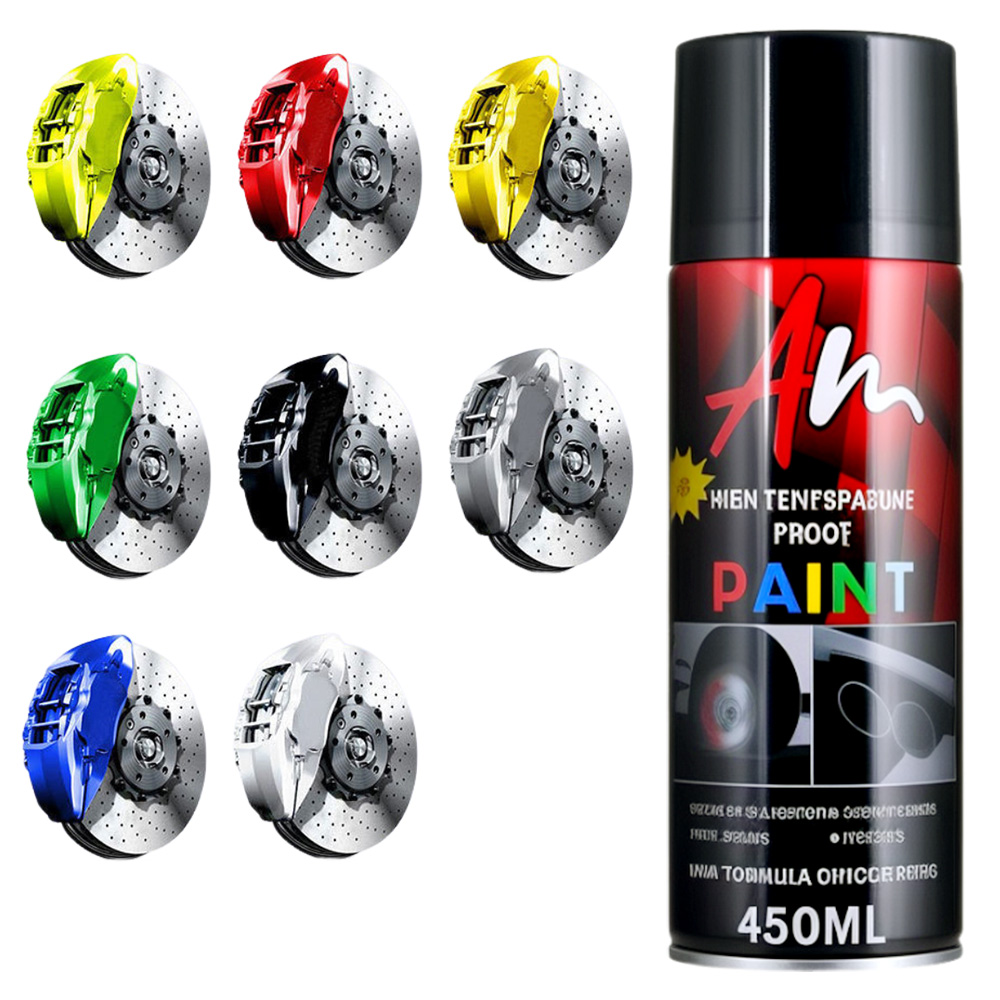 DIY สีคาลิปเปอร์เบรค 2K สเปรย์ - Spray Can Lacquer บทวิจารณ์และราคา