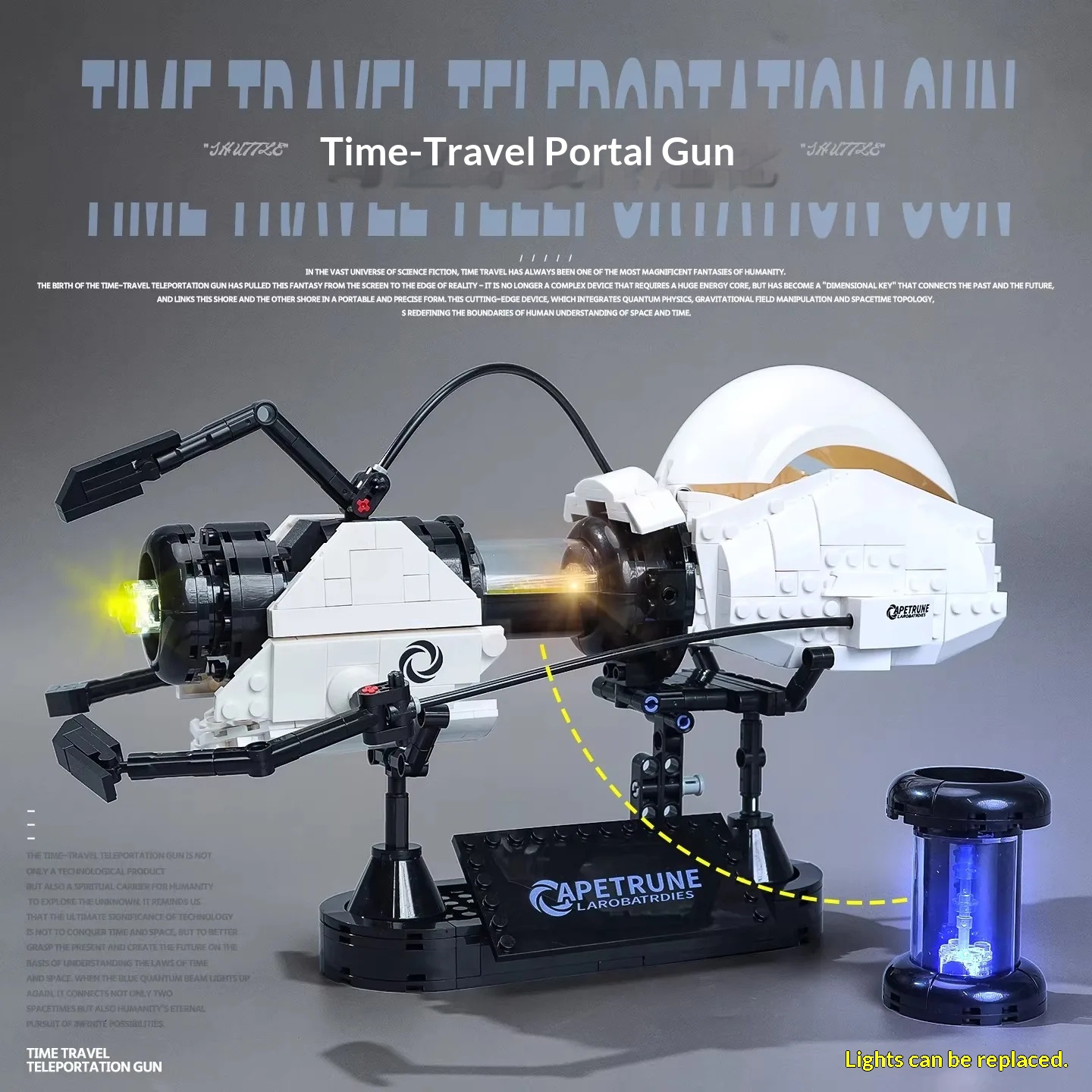 ตัวต่อปืนพอร์ทัลไฮเทค 667 ชิ้น - Model Kit Robocop บทวิจารณ์และราคา