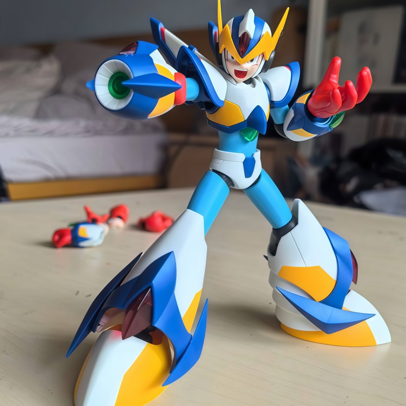 โมเดลประกอบแอ็คชั่นฟิกเกอร์ โค - Mega Man X Model Kit บทวิจารณ์และราคา