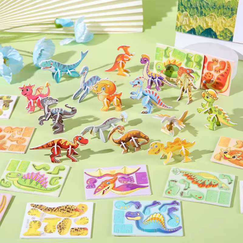 ชุดของเล่นตัวต่อ 3 มิติ 30 ชิ้ - Model Kit Dinosaur บทวิจารณ์และราคา